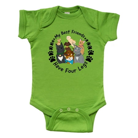 Inktastic My Best Friends Have 4 Legs with Cute Dog Family Gift Baby Boy or Baby Girl Bodysuit
Inktastic My Best Friends Have 4 Legs with Cute Dog Family Gift Baby Boy or Baby Girl Bodysuit