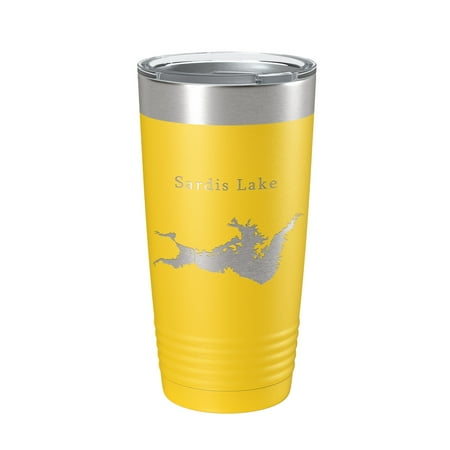 Sardis Lake Map Tumbler Travel Mug Insulated Laser Engraved Coffee Cup Oklahoma 20 oz Yellow
Sardis Lake Map Tumbler Travel Mug Insulated Laser Engraved Coffee Cup Oklahoma 20 oz Yellow