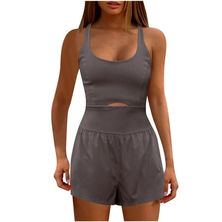 Gallickan Summer Womens Board Swim Jumpsuit 2023 Womens Running Onesie Workout Rompers One-Piece Outfits Exercise Jumpsuits Gym Yoga on Discount
Gallickan Summer Womens Board Swim Jumpsuit 2023 Womens Running Onesie Workout Rompers One-Piece Outfits Exercise Jumpsuits Gym Yoga on Discount