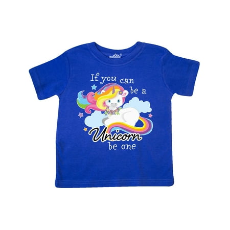 Inktastic If you can be a Unicorn be One with Rainbow Unicorn in Cloud Gift Toddler Boy or Toddler Girl T-Shirt
Inktastic If you can be a Unicorn be One with Rainbow Unicorn in Cloud Gift Toddler Boy or Toddler Girl T-Shirt