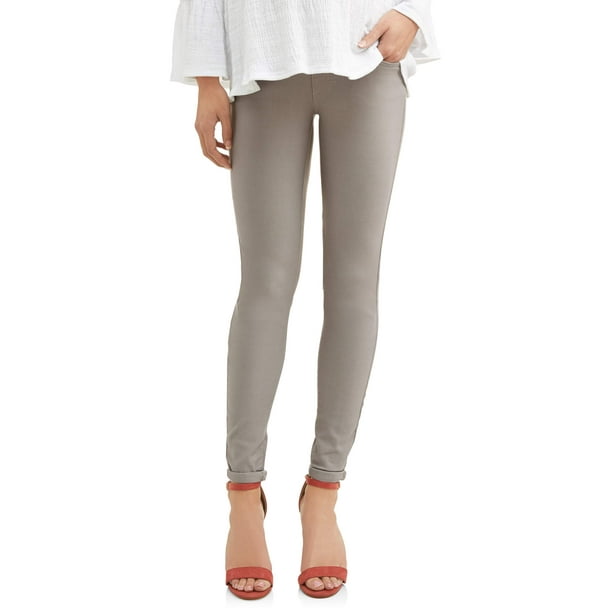 Oh! Mamma Maternity Over Belly Twill Boyfriend Pants - Available in Plus Sizes