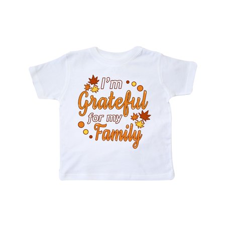 Inktastic I m Grateful for my Family in Orange with Fall Leaves Gift Toddler Boy or Toddler Girl T-Shirt
Inktastic I m Grateful for my Family in Orange with Fall Leaves Gift Toddler Boy or Toddler Girl T-Shirt