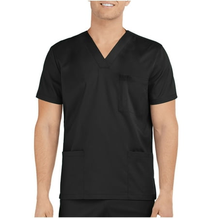 HHei_K Workwear Men s V-Neck Scrub Tops Mans Clothes Solid Color Tops Short Sleeve polo shirts for men
HHei_K Workwear Men s V-Neck Scrub Tops Mans Clothes Solid Color Tops Short Sleeve polo shirts for men