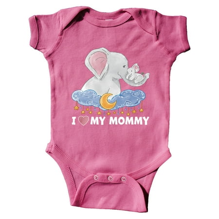 Inktastic I Love My Mommy Cute Elephants with Moon and Stars Gift Baby Boy or Baby Girl Bodysuit
Inktastic I Love My Mommy Cute Elephants with Moon and Stars Gift Baby Boy or Baby Girl Bodysuit