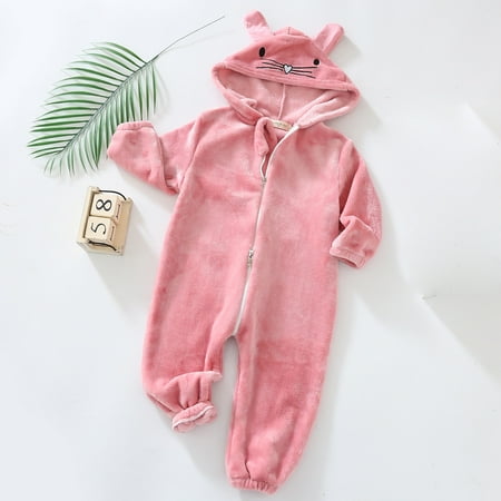 NIUREDLTD Toddler Boys Girls New Long Sleeve Winter Rabbit Ears Hooded Jumpsuit Romper
NIUREDLTD Toddler Boys Girls New Long Sleeve Winter Rabbit Ears Hooded Jumpsuit Romper
