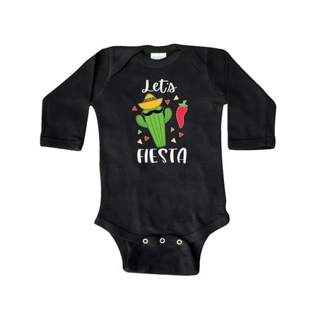 Inktastic Cinco De Mayo Let s Fiesta Cute Cactus with Sombrero Gift Baby Boy or Baby Girl Long Sleeve Bodysuit
Inktastic Cinco De Mayo Let s Fiesta Cute Cactus with Sombrero Gift Baby Boy or Baby Girl Long Sleeve Bodysuit