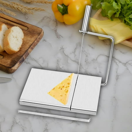 Butter Slicer Cheese Block Slicer Replacement Durable Cheese Cutter Handmade Soap Cutter Adjustable Thickness Kitchen Tool for Everyday Use Cheese Slicer
Butter Slicer Cheese Block Slicer Replacement Durable Cheese Cutter Handmade Soap Cutter Adjustable Thickness Kitchen Tool for Everyday Use Cheese Slicer