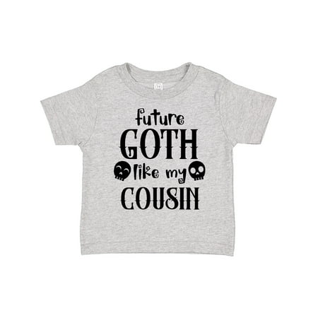 Inktastic Future Goth Like My Cousin with Skulls Boys or Girls Toddler T-Shirt
Inktastic Future Goth Like My Cousin with Skulls Boys or Girls Toddler T-Shirt