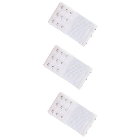 RPVATI Women s 3 Hook Bra Extender Strap Comfortable Stretchy Bra Extensions 3 Pack White Free Size
RPVATI Women s 3 Hook Bra Extender Strap Comfortable Stretchy Bra Extensions 3 Pack White Free Size