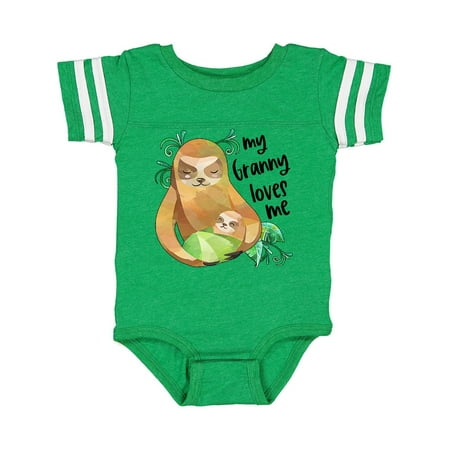 Inktastic My Granny Loves Me Cute Sloth and Baby Gift Baby Boy or Baby Girl Bodysuit
Inktastic My Granny Loves Me Cute Sloth and Baby Gift Baby Boy or Baby Girl Bodysuit