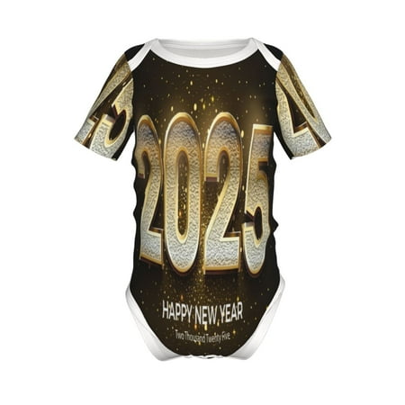 Gaeub Happy New Year 2025 E Print Infant Climbing Onesie Toddler Outfit Newborn Baby Bodysuit Baby Boy Girl Clothes -12 Months
Gaeub Happy New Year 2025 E Print Infant Climbing Onesie Toddler Outfit Newborn Baby Bodysuit Baby Boy Girl Clothes -12 Months