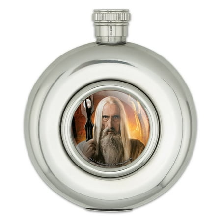 The Lord of the Rings Saruman Character Round Stainless Steel 5oz Hip Drink Flask
The Lord of the Rings Saruman Character Round Stainless Steel 5oz Hip Drink Flask