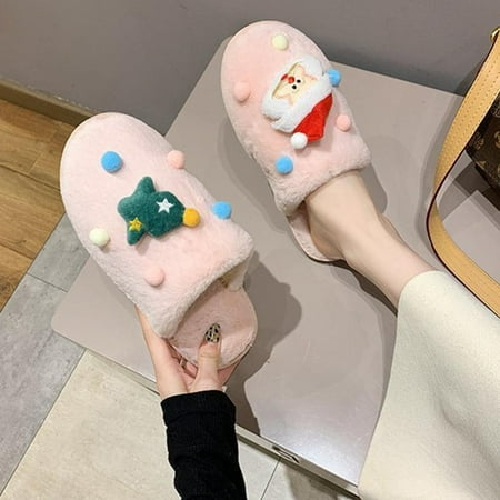 Women s Christmas Warm Soft Cozy Fleece Lining House Slippers Memory Foam Slippers Winter Bedroom Shoes Indoor Outdoor with Non-Slip Rubber Sole
Women s Christmas Warm Soft Cozy Fleece Lining House Slippers Memory Foam Slippers Winter Bedroom Shoes Indoor Outdoor with Non-Slip Rubber Sole