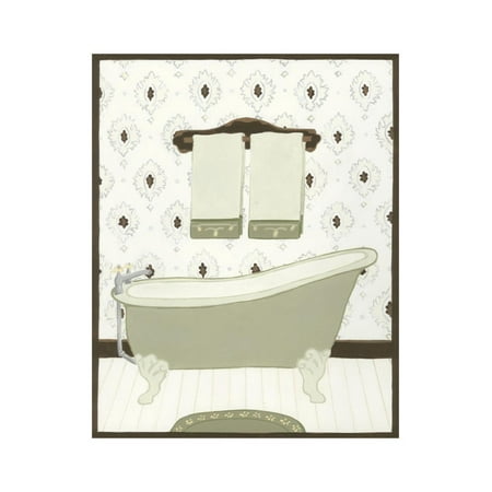 Parisian Bath I Print Wall Art By June Erica Vess