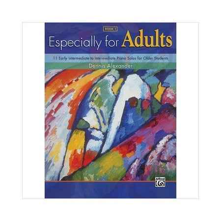 Alfred 00-27766 Especially for Adults- Book 1 - Music Book