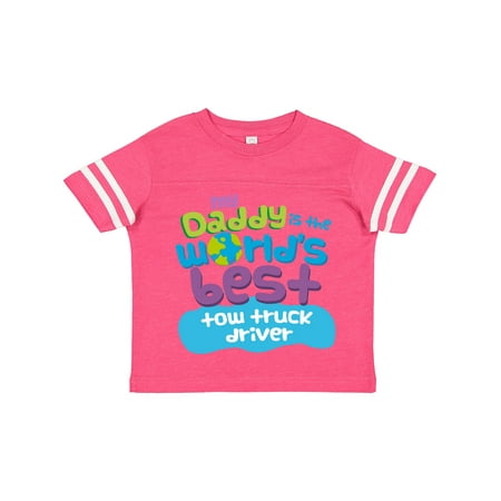 Inktastic My Daddy is the World’s Best Tow Truck Driver Gift Toddler Boy or Toddler Girl T-Shirt
Inktastic My Daddy is the World’s Best Tow Truck Driver Gift Toddler Boy or Toddler Girl T-Shirt