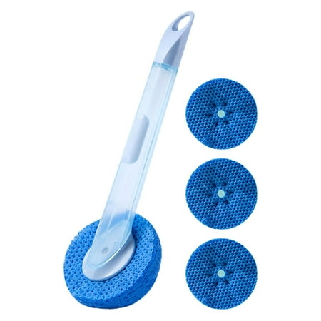 Foaenda Soap Dispensing Dish Brush | Pan Cleaning Brush with 4 Brush Heads | Scrub Brush for Pans Pots Kitchen Sink Cleaning Dishwashing Brush
Foaenda Soap Dispensing Dish Brush | Pan Cleaning Brush with 4 Brush Heads | Scrub Brush for Pans Pots Kitchen Sink Cleaning Dishwashing Brush