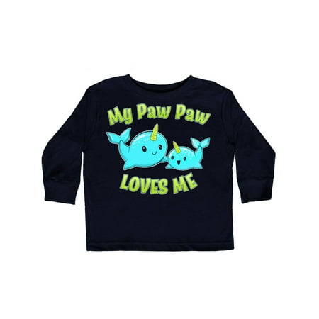 Inktastic My PawPaw loves me- cute narwhal Gift Toddler Boy or Toddler Girl Long Sleeve T-Shirt
Inktastic My PawPaw loves me- cute narwhal Gift Toddler Boy or Toddler Girl Long Sleeve T-Shirt