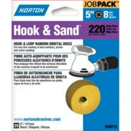 Norton Norton 07660749218 Hook & Loop Sanding Discs 5 P220 Grit