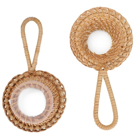 2Pcs Tea Strainer Tea House Rattan Tea Filter Chinese Tea Infuser (Yellow)
2Pcs Tea Strainer Tea House Rattan Tea Filter Chinese Tea Infuser (Yellow)