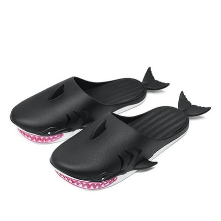 Super Soft Shark Slippers Quick Drying Non-Slip Bathroom Slippers For Women And Men Indoor Outdoor Black 38/39
Super Soft Shark Slippers Quick Drying Non-Slip Bathroom Slippers For Women And Men Indoor Outdoor Black 38/39