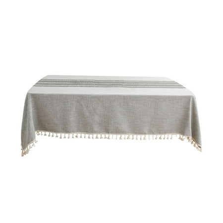Wanwan Anti-fade Table Cloth Anti-scratch Polyester Rustic Style Tassel Table Cloth Cover for Home
Wanwan Anti-fade Table Cloth Anti-scratch Polyester Rustic Style Tassel Table Cloth Cover for Home