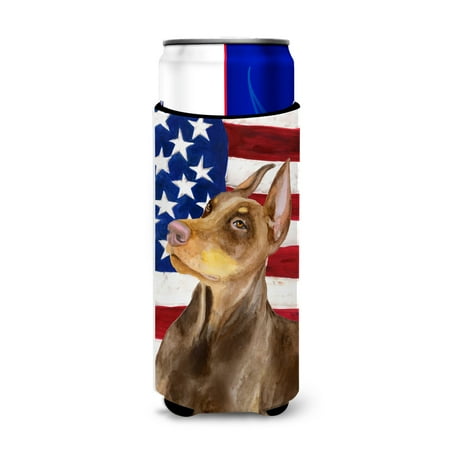 Carolines Treasures BB9709MUK Doberman Pinscher Patriotic Michelob Ultra Hugger for slim cans Slim Can multicolor
Carolines Treasures BB9709MUK Doberman Pinscher Patriotic Michelob Ultra Hugger for slim cans Slim Can multicolor
