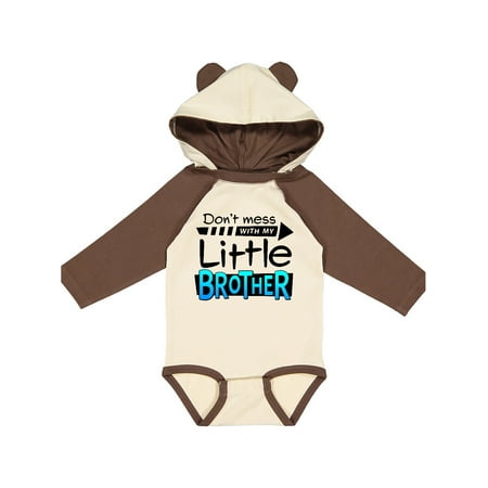 Inktastic Don t Mess with my Little Brother Gift Baby Boy or Baby Girl Long Sleeve Bodysuit
Inktastic Don t Mess with my Little Brother Gift Baby Boy or Baby Girl Long Sleeve Bodysuit