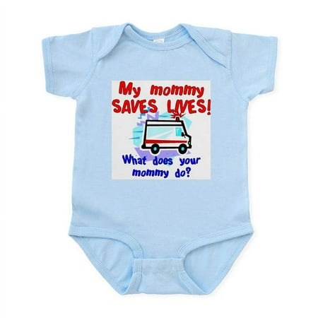 CafePress - Mommy Saves Lives Ambulance Infant Bodysuit - Baby Light Bodysuit Size Newborn - 24 Months
CafePress - Mommy Saves Lives Ambulance Infant Bodysuit - Baby Light Bodysuit Size Newborn - 24 Months