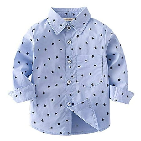 StylesILove Toddler Little Boy Long Sleeve Cotton Button Down Shirt for Casual Formal Special Occasion
StylesILove Toddler Little Boy Long Sleeve Cotton Button Down Shirt for Casual Formal Special Occasion