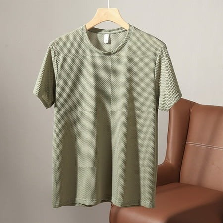 KDJ Mens Quick Dry Short Sleeve O-Neck T-shirt Undershirt Blouse Muscle Fitness Top
KDJ Mens Quick Dry Short Sleeve O-Neck T-shirt Undershirt Blouse Muscle Fitness Top