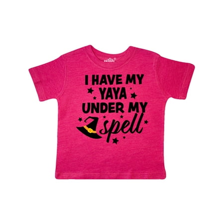Inktastic I Have My Yaya Under My Spell with Cute Witch Hat Gift Toddler Boy or Toddler Girl T-Shirt
Inktastic I Have My Yaya Under My Spell with Cute Witch Hat Gift Toddler Boy or Toddler Girl T-Shirt
