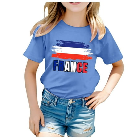 FANDANIV Kids Girls T-Shirts Toddler Boys Short Sleeve Prints T Clothes Teen Girl Active Athletic Performance Shirt
FANDANIV Kids Girls T-Shirts Toddler Boys Short Sleeve Prints T Clothes Teen Girl Active Athletic Performance Shirt