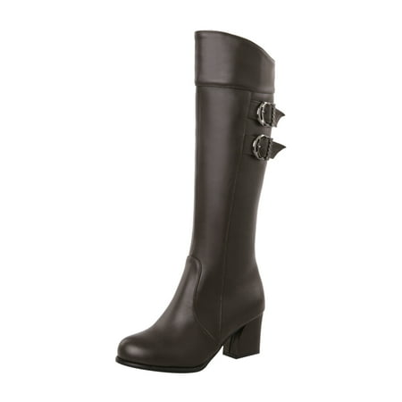 KBKYBUYZ Women High Heel Square Heel Shoes Pointed Zip Shoes Winter Boots Leather Knee-high Boots
KBKYBUYZ Women High Heel Square Heel Shoes Pointed Zip Shoes Winter Boots Leather Knee-high Boots