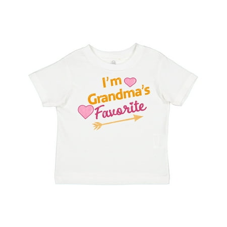Inktastic I m Grandma s Favorite with Arrow and Hearts in Pink Gift Toddler Boy or Toddler Girl T-Shirt
Inktastic I m Grandma s Favorite with Arrow and Hearts in Pink Gift Toddler Boy or Toddler Girl T-Shirt
