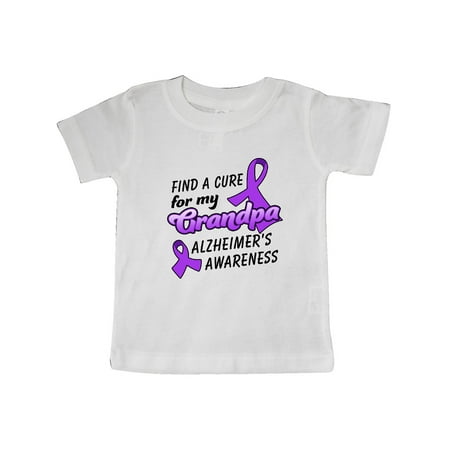 Inktastic Alzheimer s Awareness Find a Cure for my Grandpa Gift Baby Boy or Baby Girl T-Shirt
Inktastic Alzheimer s Awareness Find a Cure for my Grandpa Gift Baby Boy or Baby Girl T-Shirt