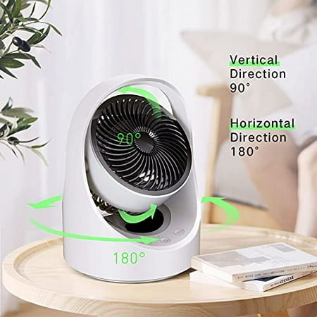 YUNZHIDUAN Air Circulator Fan Whisper Quiet Personal Air Circulating Fan Portable Oscillating Cordless Fan with LED Light 3 Speeds USB Powered Quiet Table Fan for Home Office Bedroom
YUNZHIDUAN Air Circulator Fan Whisper Quiet Personal Air Circulating Fan Portable Oscillating Cordless Fan with LED Light 3 Speeds USB Powered Quiet Table Fan for Home Office Bedroom