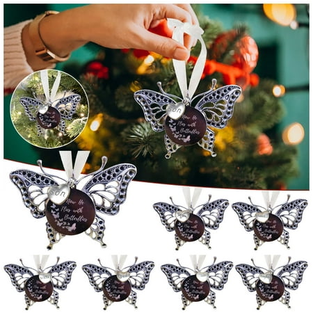 MIARHB the thing Family Butterfly Ornament Pendant