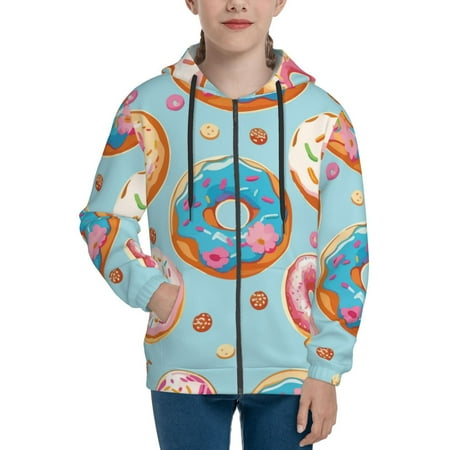 Hoodies for Teen Girls Boys Colorful Donut Long Sleeve Youth Kids Essentials Zip Up Hoodie Lghtweight Fashion Hoodies & Sweatshirts Jacket Fall Winter Outfits Tops
Hoodies for Teen Girls Boys Colorful Donut Long Sleeve Youth Kids Essentials Zip Up Hoodie Lghtweight Fashion Hoodies & Sweatshirts Jacket Fall Winter Outfits Tops