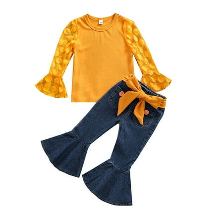 ZHAGHMIN Girls 3T Outfits Kids Toddler Baby Girls Autumn Winter Cotton Long Sleeve Ribbed T Shirt Tops Denim Flare Pants Jeans Set Clothes Sunflower Baby Blankets For Girls Baby With Blanket Childre
ZHAGHMIN Girls 3T Outfits Kids Toddler Baby Girls Autumn Winter Cotton Long Sleeve Ribbed T Shirt Tops Denim Flare Pants Jeans Set Clothes Sunflower Baby Blankets For Girls Baby With Blanket Childre