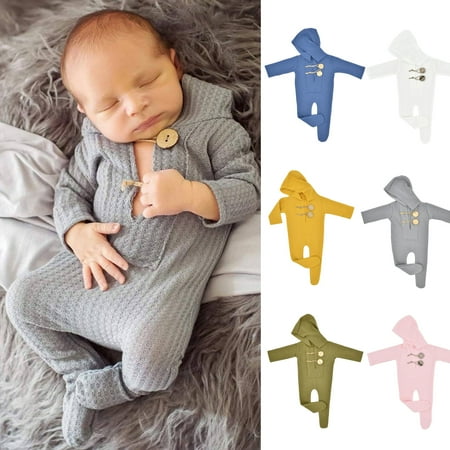 RAOx Infant Jumpsuit Eye-catching Wear Resistant Knitted Fabric Newborn Jumpsuit Infant Photo Shooting Outfits for Kids
RAOx Infant Jumpsuit Eye-catching Wear Resistant Knitted Fabric Newborn Jumpsuit Infant Photo Shooting Outfits for Kids