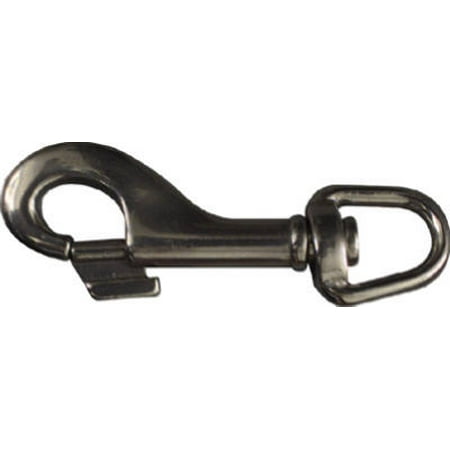 National 1/2 x 3-9/16 Stainless Steel Bolt Snap Round Swivel Eye