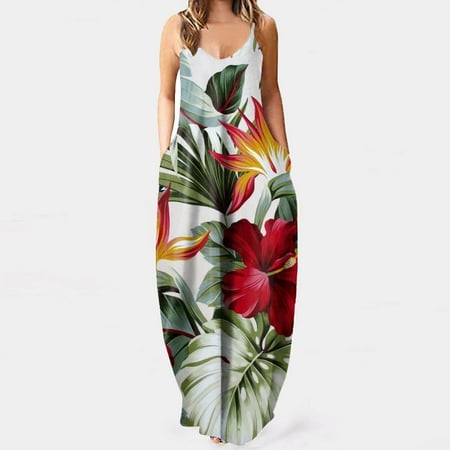 cllios Women s Fashion Sleeveless Printing V-Neck Ladies Pocket Camise Long Dress for Women 2022
cllios Women s Fashion Sleeveless Printing V-Neck Ladies Pocket Camise Long Dress for Women 2022