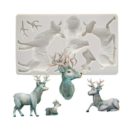 Christmas Deer Elk Silicone Mold Chocolate Cake Decorating Tool DIY Cookies Pastry Biscuits Fondant Mould
Christmas Deer Elk Silicone Mold Chocolate Cake Decorating Tool DIY Cookies Pastry Biscuits Fondant Mould
