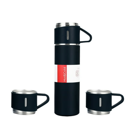 Gecheer 500L Insulated Bottle with 2 Extra Cups Stainless Steel Coffee Travel Mug Leakproof Coffee Tumbler Sport Flask Cup for Hot & Cold Drink
Gecheer 500L Insulated Bottle with 2 Extra Cups Stainless Steel Coffee Travel Mug Leakproof Coffee Tumbler Sport Flask Cup for Hot & Cold Drink