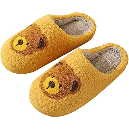 PIKADINGNIS Cute Slippers for Women Keep Warm Couples Slides Home Slippers Soft Scuff Slip on Anti-Skid Sole Slip-on Slipper for Indoor Outdoor
PIKADINGNIS Cute Slippers for Women Keep Warm Couples Slides Home Slippers Soft Scuff Slip on Anti-Skid Sole Slip-on Slipper for Indoor Outdoor