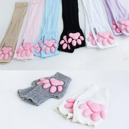 Cute Cat Claw Sleeves 3D Cat Claw Pad Gloves Outdoor Sports Arm Ice Silk Sleeves Gloves
Cute Cat Claw Sleeves 3D Cat Claw Pad Gloves Outdoor Sports Arm Ice Silk Sleeves Gloves