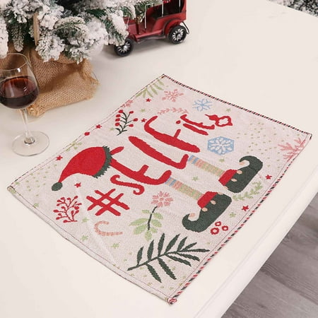 Hesxuno Christmas Decorations Christmas Ornament Cartoon Knitted Decorative Placemat Christmas Gifts Party Favors
Hesxuno Christmas Decorations Christmas Ornament Cartoon Knitted Decorative Placemat Christmas Gifts Party Favors
