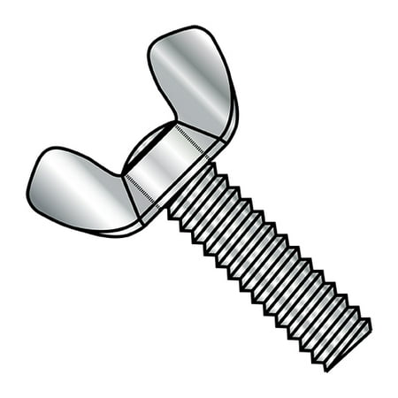 M8-1.25X20 Metric Light Series Cold Forged Wing Screw Full Thread American Type A2 Stainless (Pack Qty 250) BC-M820WAA2
M8-1.25X20 Metric Light Series Cold Forged Wing Screw Full Thread American Type A2 Stainless (Pack Qty 250) BC-M820WAA2
