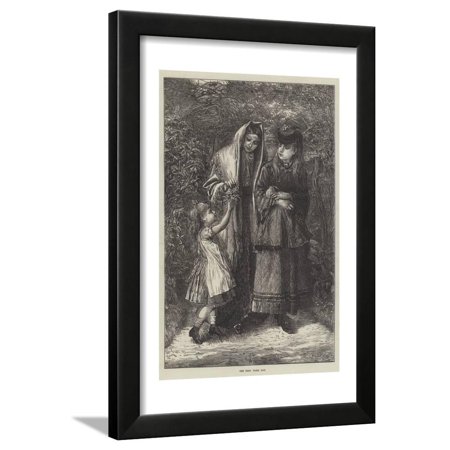 The First Warm Day Framed Print Wall Art